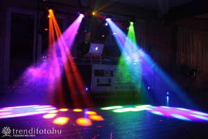 Tánctér világítás