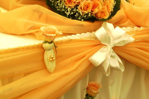 Virágkötés dekoráció